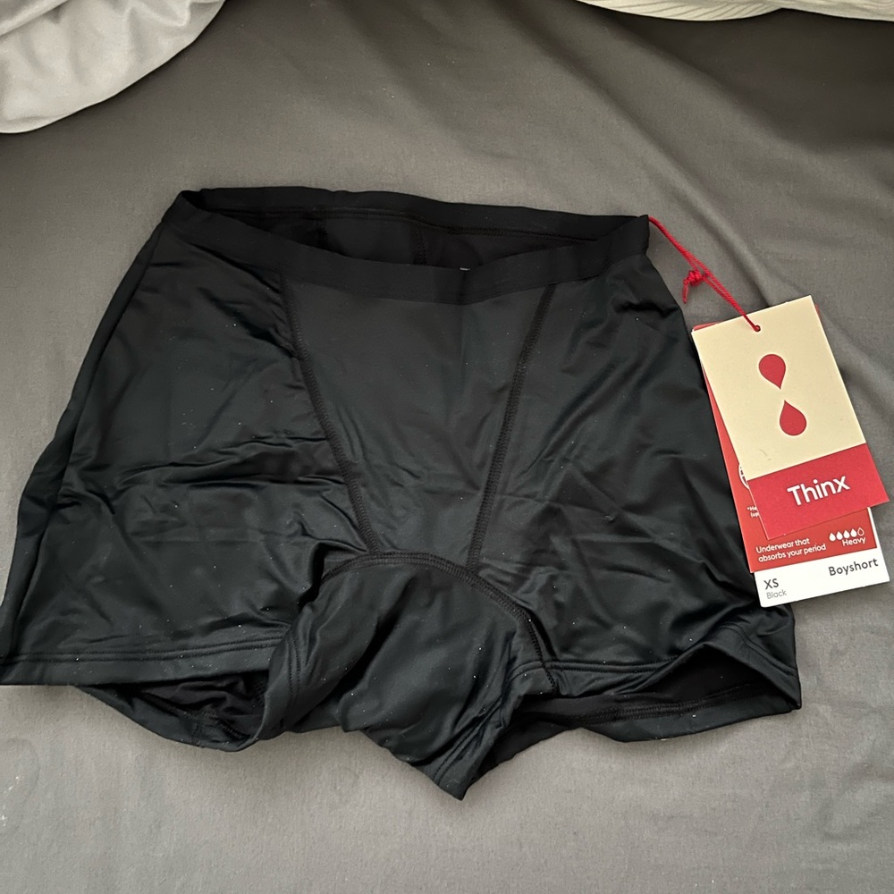 Thinx boyshort period underwear-new in package